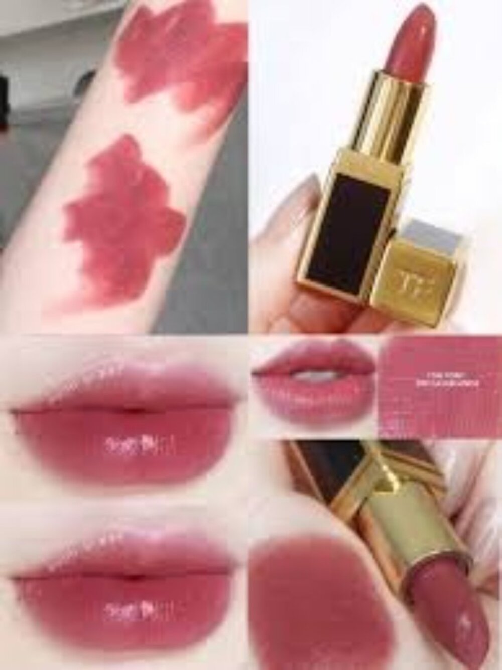 Tom Ford Beauty Gift Set-Lip Color 03 Casablanca Velvet Travel-2pc-BOXED-NEW - Picture 9 of 14